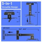 3 In 1 Universal 360   Swivel Tilt Projector Mount Ceiling Wall Holder Extendable