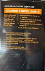 Orange String Lights Happy Halloween Indoor outdoor Light Set - 70 Lights