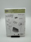 Stampin Up Rubber Stamps Lot Of 4 Happy Watercolor Party Pandas Calligraphy Lot