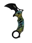Razor Tactical Karambit Folding Knife Spring Assisted Pocket Clip Curve Blade