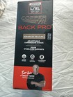 Copper Fit Back Pro Compression   Support With Adjustable Straps   Black   L xl
