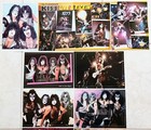 Kiss 11 Poster Lot full Page Magazine Pinup Clippings gene Paul Peter Ace Eric