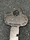 Antique Or Vintage Flat Steel Key Corbin Cabinet Lock Co Model Df6 Old