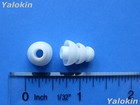 6pcs Eartips For Jbl Tune 230nc Live Free X Nc  Pro - Small White Triple Flange