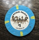 Caesars Palace Hotel Casino Las Vegas Nevada Blue  1 Casino Chip 1 00 Dollar