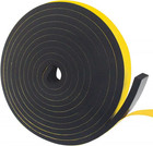 1roll 1-10mm Thick Strong Adhesion Eva Black Sponge Foam Rubber Tape Anti-collis