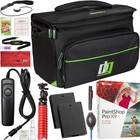 Deco Essentials Set For Canon T7   T6 Camera 2x Battery   Case   Remote Bundle