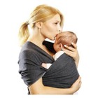 Baby Carrier Sling Wrap For Newborn To Toddlers - Hands-free  Dark Grey
