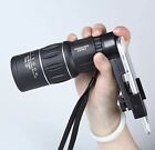 16x52 Monocular Telescope  High-definition Outdoor Telescope   Clip Use W  Phone