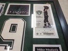 Mike Modano Dallas Stars Jersey Retirement Ticket Framed Hockey Nhl