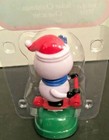 New Solar Powered Dancing Winter Christmas Snowman Frosty On Scooter Bobble Head