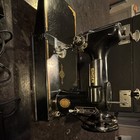 Singer 221 Vintage Portable Electric Sewing Machine Black W  Accessories