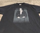 Elvis Presley The King Rock Pop Black Band Short Sleeve Shirt Tshirt Xl Vintage
