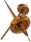 Premium Artisan Top Whorl Drop Spindle For Beginner   Advanced Hand Spinning - 1