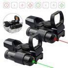 4 Reticle Red   Green Dot Sight Optics With Integrated Red green Laser Sight Usa