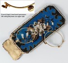Antique 18k Gold  French Pince Nez Spectacles In Fine Condition  Gold Hallmarks