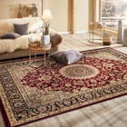 Rugshop Area Rugs Traditional Oriental Medallion Rug Kitchen Rug Dining Room Rug
