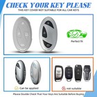 2pcs For Hyundai Key Fob Cover With Keychain   Fit For Hyundai 2026 20