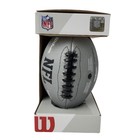 New In Box Wilson Nfl Bronze Series Mini Football Silver Textured Grip