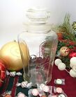 Bunte Canister Apothecary Jar Glass Pharmacy Drugstore Candy Antique 12    W  Lid
