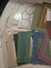 Picture Frame Mats Of Varying mixed Sizes   Colors- Lot Of 26