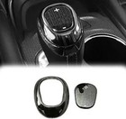 Black Titanium Gear Shift Knob Head Cover Trim For Equinox 2018 2019 2020 2021