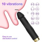 Women Mini Powerful Bullet Shape 10 Speed Vibrating Neck Body Massage Personal