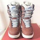 Vans Ferra Pro Women   s Size 8 Snowboard Boots Brown white Boa   Lace