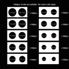     1000pc Coin Flips 10 Assorted Sizes Holders Collector Supplies Cardboard 2x2      