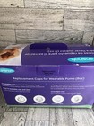 New Lansinoh Reusable Replacements Wearable Pump 8oz 2 Pumping Cups