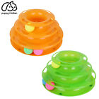 Pet Cat Crazy Ball Disk Interactive Toys Amusement Plate Trilaminar Funny Toy