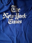 Vtg The New York Times Printer s Blue Worker Apron