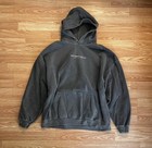 Global Shirts Men s Xl Gray Fleece Pullover Hoodie Butterfly Graphic Hooded