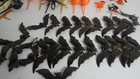 Vintage Large Lot Halloween Cupcake Cake Toppers Picks Witches Ghost More