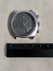Breitling Vintage Chronograph Watch Junk Faded Dial Running Needs Service