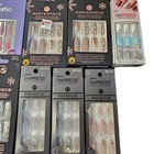 15 Impress Kiss Press On   Glue Nails Majestic Masterpiece Jelly Fantasy L m