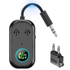Bluetooth Transmitter Receiver Wireless Adapter 3 5mm Aux Jack  Dual Connection