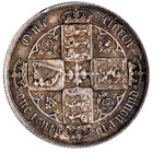 Great Britain  Victoria 1873 Silver Florin  11 34 G  30 Mm  Ef Km-746 2