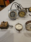 Vintage Industrial Steampunk Gauge Lot - 11 Pieces