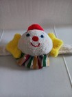 Eden Toys Vintage Plush Clown Wristband Rattle Terry Cloth Mini Baby Lovey