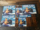 Lot 6 Rare Joe Camel Store Display Signs Posters Advertising Cigarette Tobacco