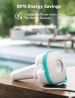 Poolhacker Rechargeable Wireless Floating Pool Thermometer For Pool hot Tubs spa