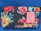 Vera Bradley Pretty Posies Iconic Rfid All Together Cross Body - New W tags  Nwt