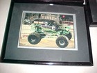 Grave Digger  Monster Truck 3  Framed Pictures