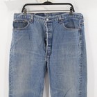 Vintage Levis 501xx Jeans Mens 30 L30 Button Fly Made In Usa Blue Denim Cotton