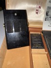 Zenith Deluxe Royal 500 Transistor Radio In Orig Storage Box Vintage