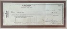 Ben Hogan Signed Check