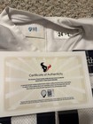 Houston Texans Russ Yeast  25 Practice Used Worn 2024 Game Jersey White