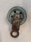 Vintage Wilcox Crittenden  Bronze Brass  Block Tackle Pulley   Swivel Eye