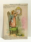 Hartford Telegram Wild Flowers Of America Giveaway Girl Clock Rare Numbered 1880
